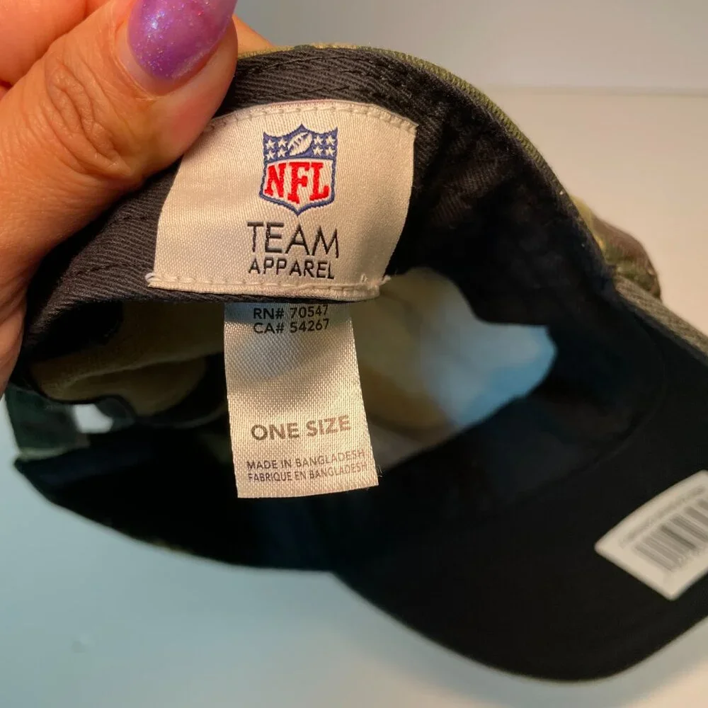 New NFL Houston Texans Camo Mens Adjustable Cap Hat